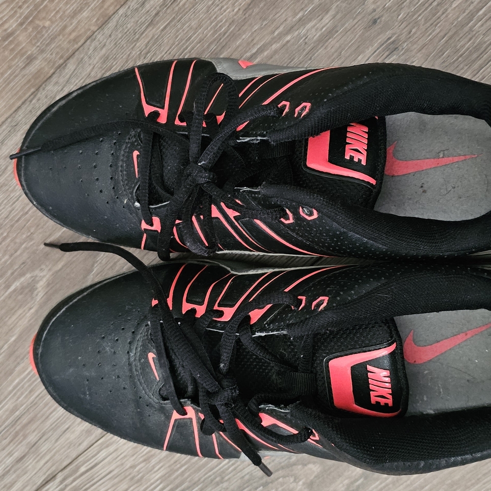 Nike Black and Pink Athletic Shoes